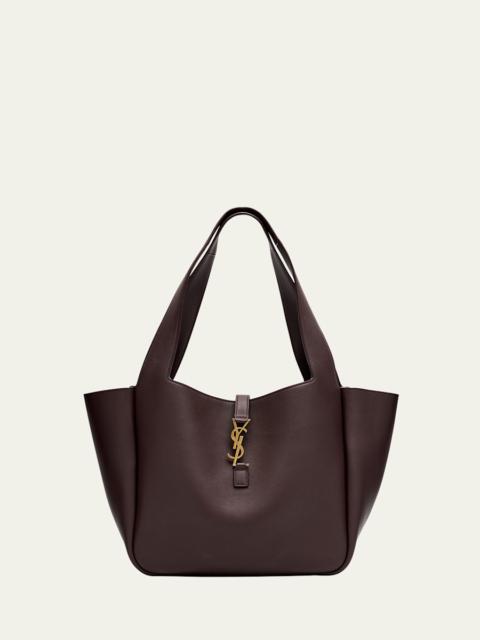 SAINT LAURENT Bea YSL Tote Bag in Calfskin Leather