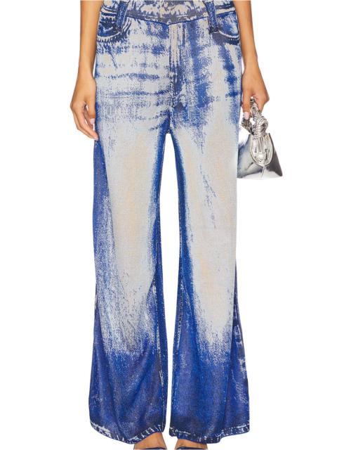 PH5 Aria Denim Print Wide Leg Pants