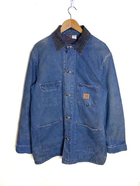 Other Designers Vintage - True Vintage Big Ben Denim Blanket Lined Jacket