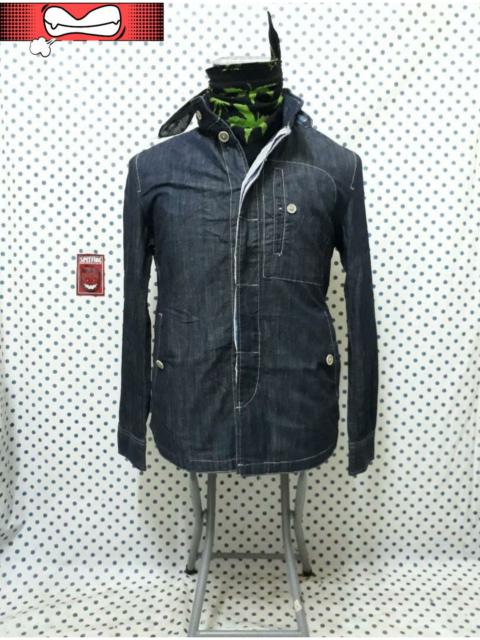 Other Designers Archival Clothing - Grand phase hidden hoodie button up jacket