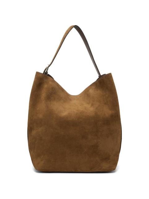 TOTEME Brown Belted Suede Tote