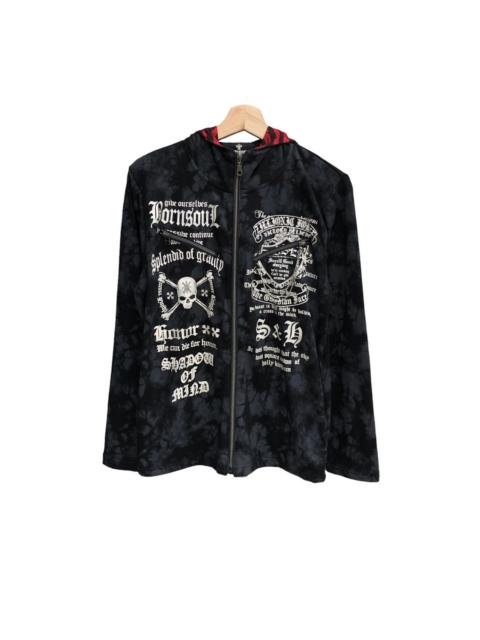 Other Designers Japanese Brand - Seditionaries Punk Style Hooded Zipper Light Jacket