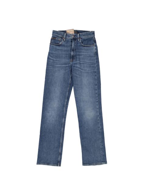 Other Designers Polo Ralph Lauren High-Rise Straight Denim Jeans
