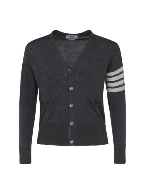Thom Browne Thom Browne Virgin Wool Cardigan Medium Grey