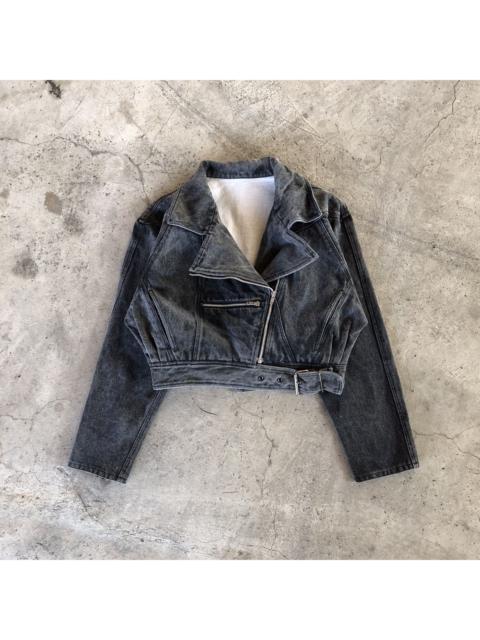 Other Designers If Six Was Nine - TANT QUE REDIT Multizipper Punk Double Collar Jacket