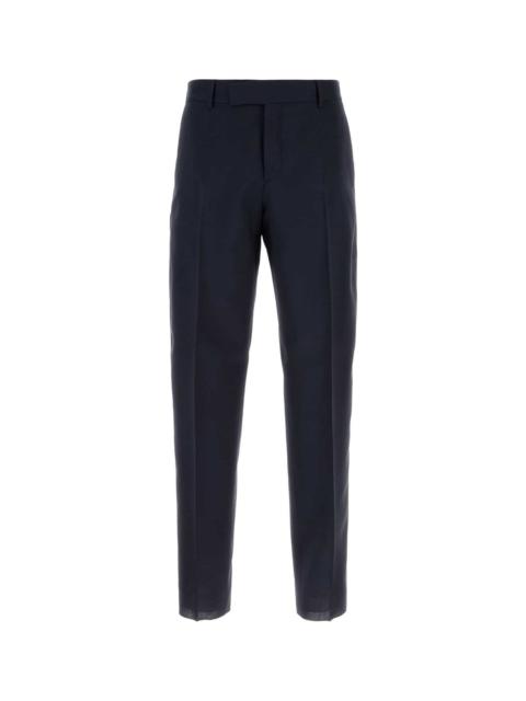FENDI Navy Blue Twill Pant