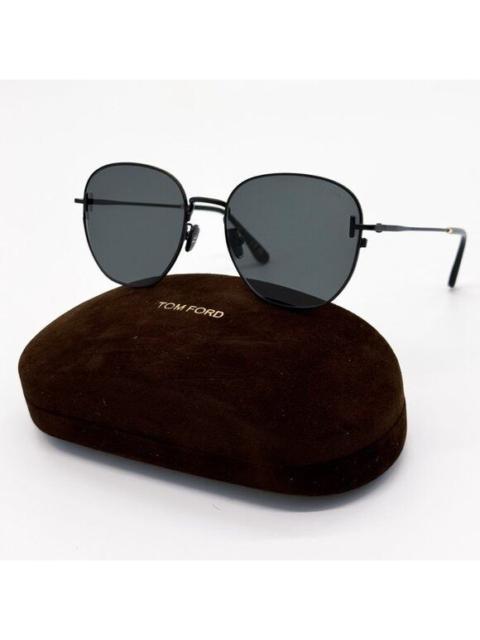 TOM FORD NEW TOM FORD TF976/K 02A BLACK FT0976/S 02A SUNGLASSES T