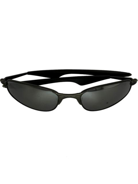 Other Designers Oakley - Y2K Wraparound Black Sunglasses