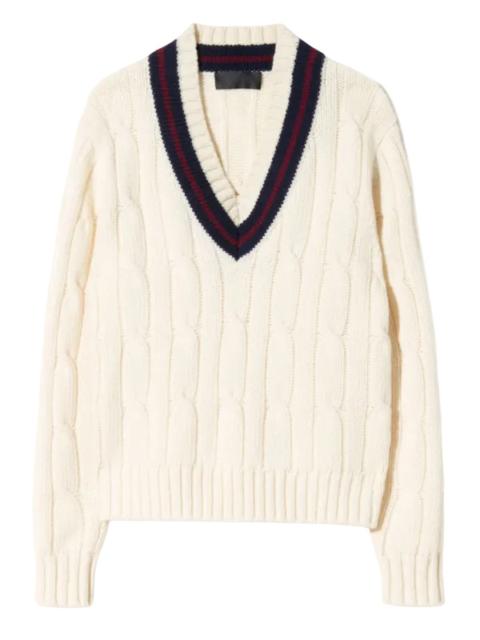 NILI LOTAN Fabiana Sweater in Ivory