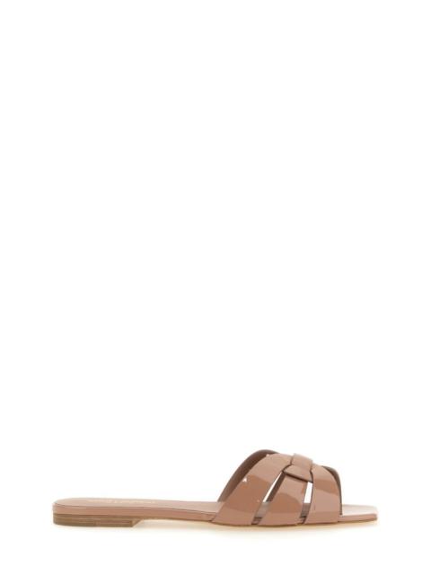 SAINT LAURENT NU PIEDS TRIBUTE 05 LEATHER SANDAL