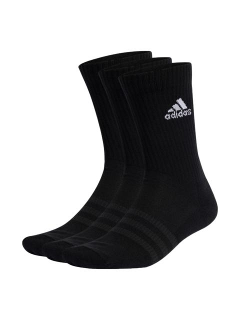 adidas adidas Cushioned Crew Socks 3 Pairs 'Black' IC1310