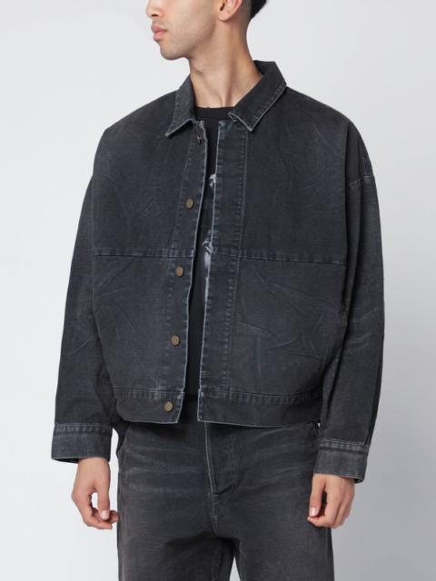 Fear of God Black faded canvas jacket