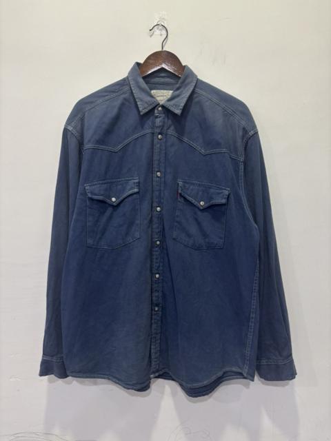 Levi's Levis Denim Snap On Button Shirt