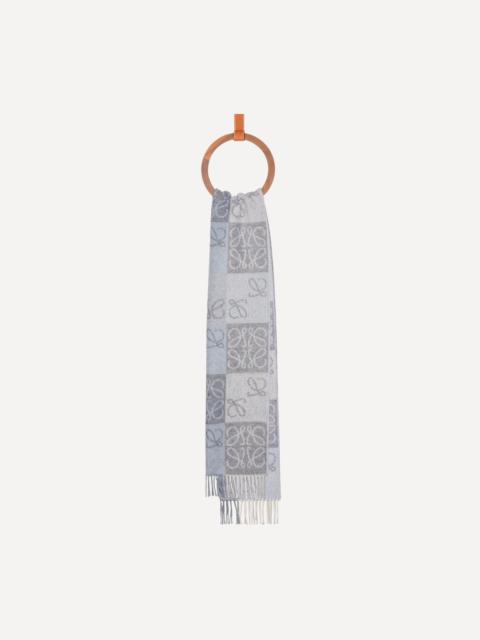 Loewe Anagram Wool-Blend Scarf
