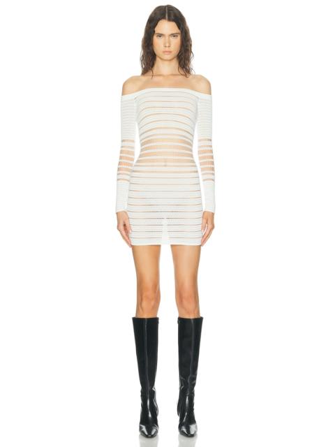 HAELO Veiled Mini Dress