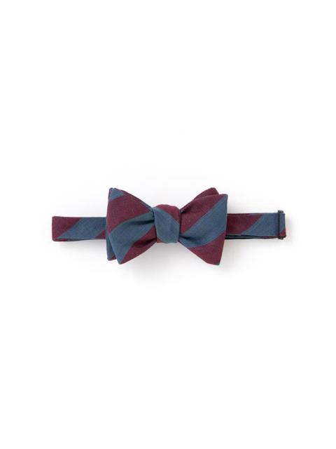 visvim BOW TIE STRIPE (N.D.) BLUE