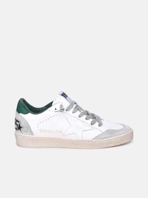WHITE LEATHER SNEAKERS