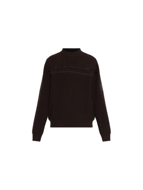 Loewe LOEWE $2600 Brown Wool Sweater New & Authentic (Men's size:M
