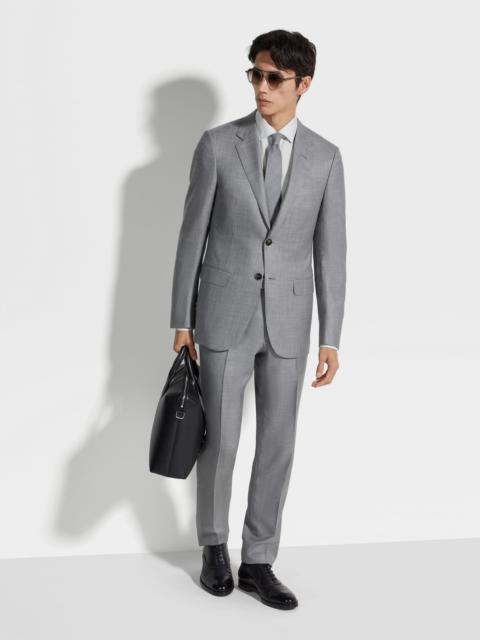 ZEGNA LIGHT GREY OASI CASHMERE SUIT