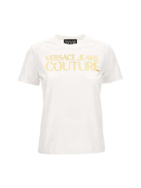 VERSACE JEANS COUTURE logo-print cotton T-shirt