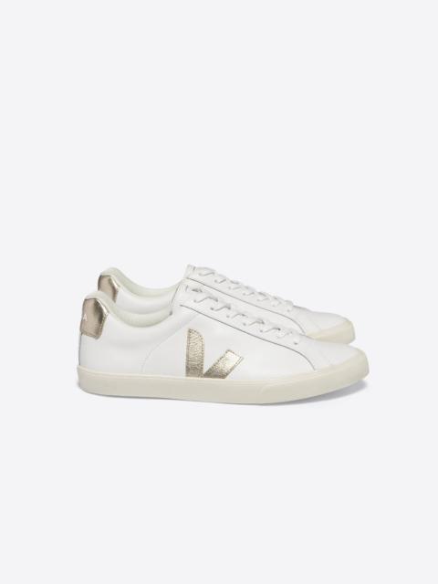 VEJA ESPLAR LEATHER WHITE PLATINE