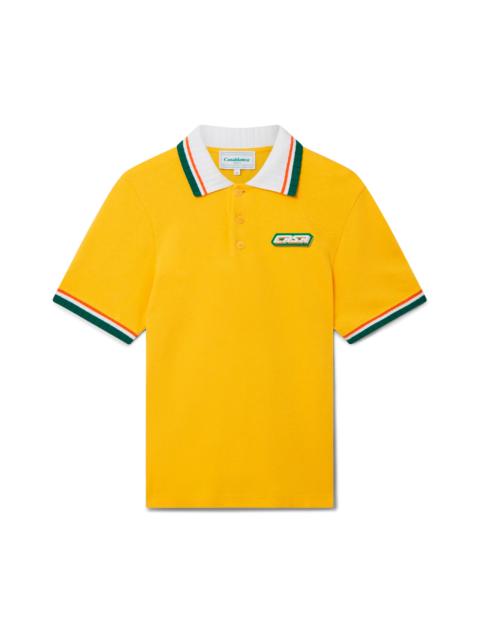 CASABLANCA Pique Polo Shirt