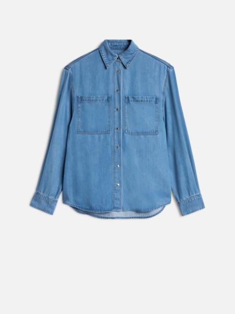 7 For All Mankind MILITARY SHIRT in Denim Celestial