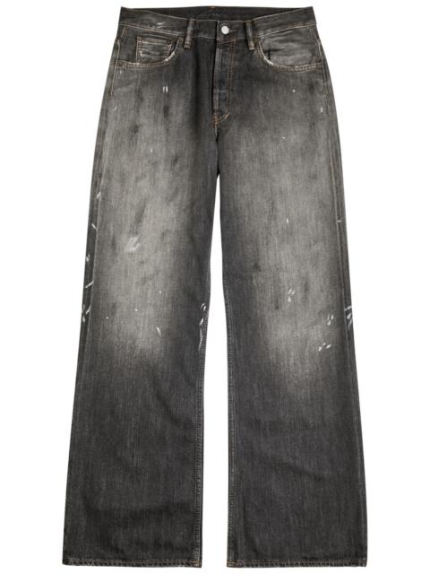 Acne Studios 1989 Drago Road wide-leg jeans | REVERSIBLE