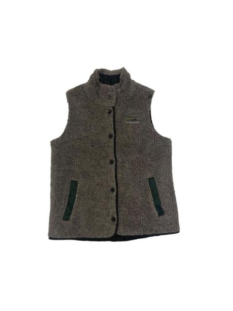 Other Designers Vintage Patagonia Sherpa Quilted Reversible Vest