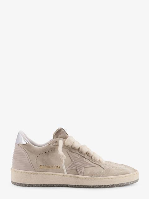 Golden Goose Golden Goose Deluxe Brand Women Ballstar Suede Sneakers With Logo Patch On The Side