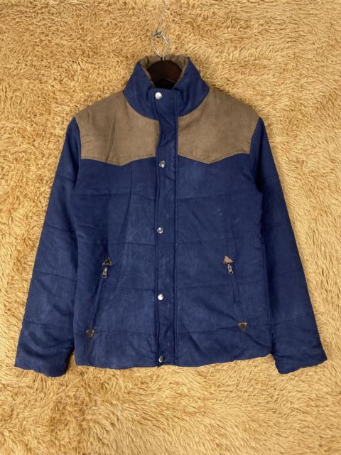 Other Designers Japanese Brand - Vintage Buzz Puffer Cowboy Pattern Jacket J2059