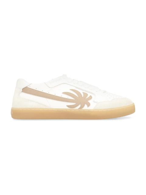 Palm Angels Sneakers Low-top New Palm 1 In Leather