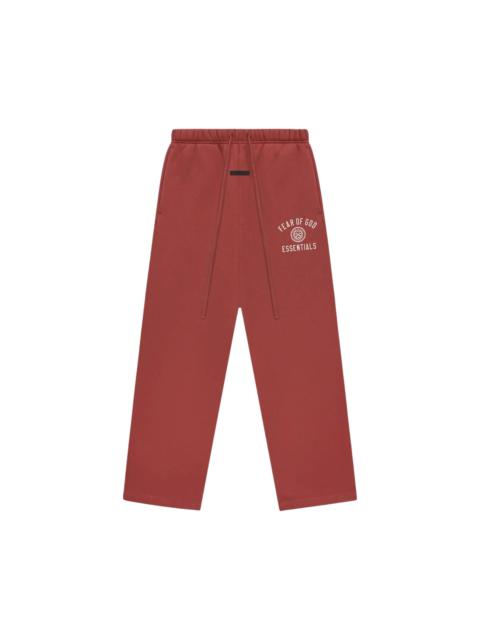 ESSENTIALS Fear of God Essentials Fleece Relaxed Sweatpants 'Crimson'