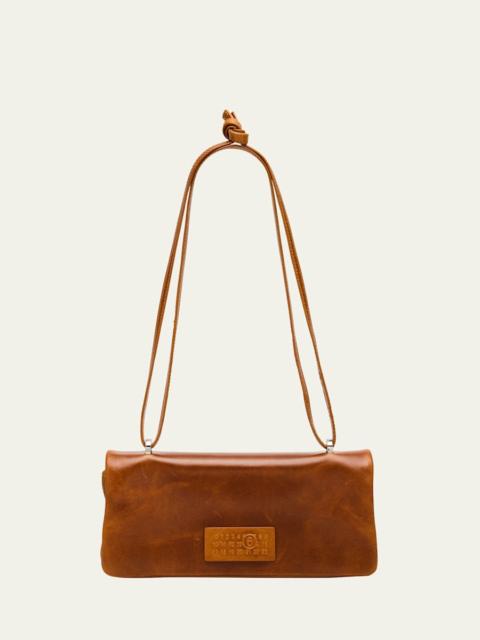 MM6 Maison Margiela Numeric Flap Leather Shoulder Bag