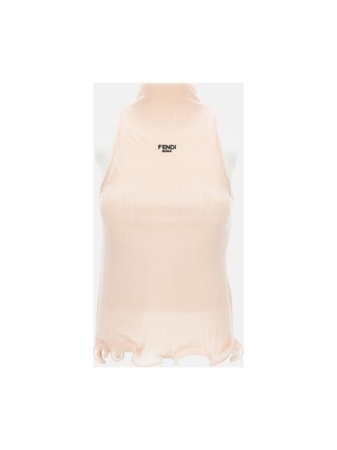 FENDI Top Fendi Roma Rib