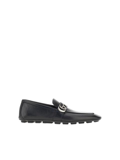 GUCCI Gucci Leather Loafers Black Men