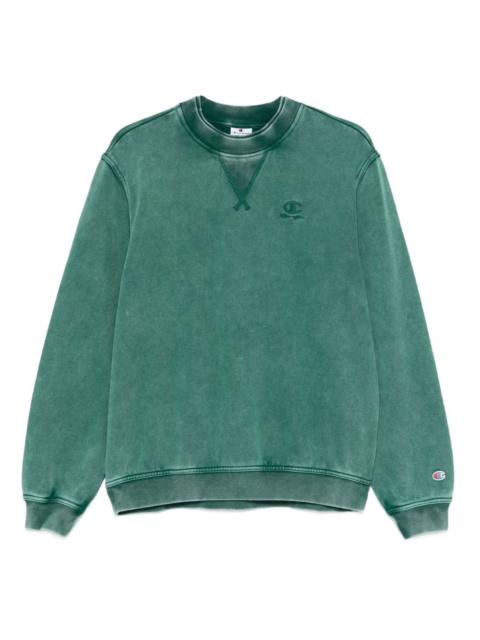 Champion logo-embroidered crew-neck sweatshirt