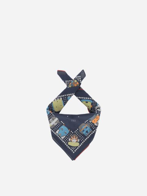 Kapital Fastcolor Selvedge Bandana (Kachina) Navy
