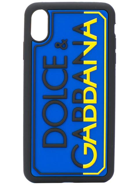 Dolce & Gabbana embossed logo iPhone X/XS case