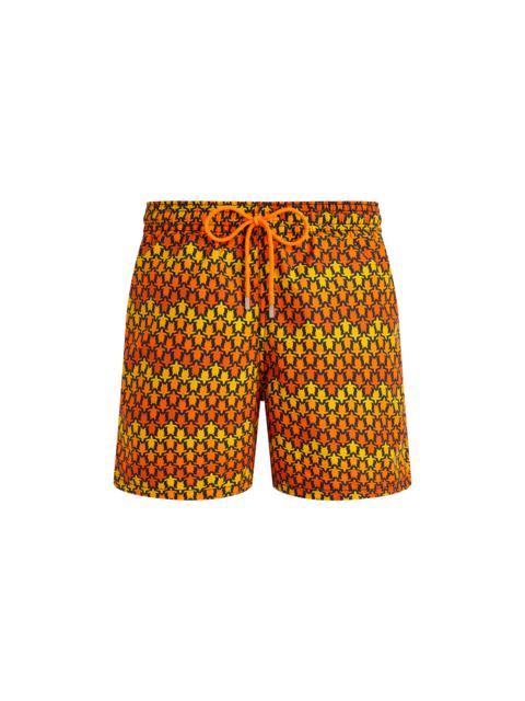 Vilebrequin Men Swim shorts Herringbones Turtles