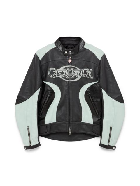 CASABLANCA Leather Biker Jacket | Casablanca Paris