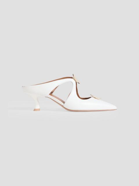 MALONE SOULIERS Tina 45 embellished leather mules