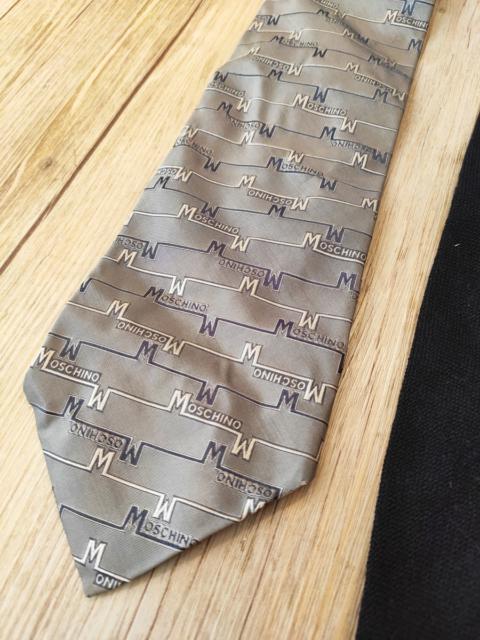 Moschino VINTAGE! 2 ties.Like Saint Laurent or Gucci