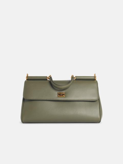 Dolce & Gabbana ìmy sicilyì medium handbag in green leather