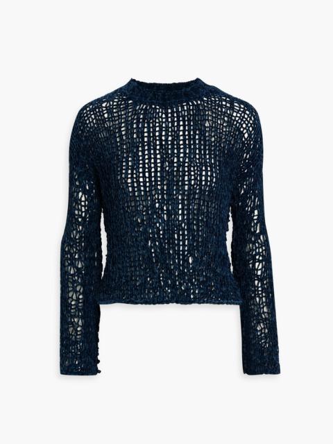 Acne Studios Open-knit chenille sweater