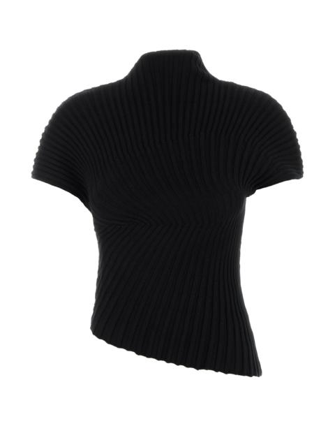 Cult Gaia Black cotton Annemie top