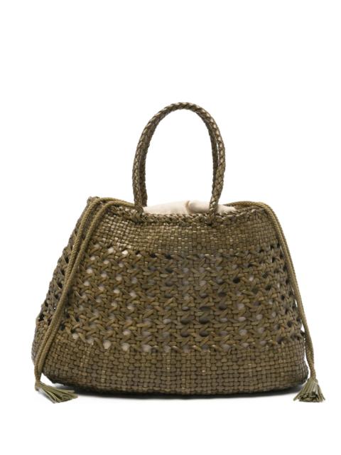 DRAGON DIFFUSION Dragon Diffusion Santa Cano Woven Braided Tote Bag