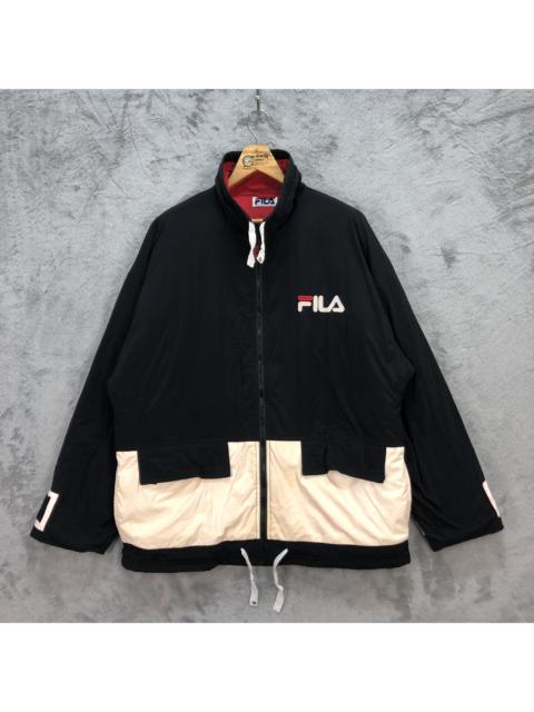 Other Designers Vintage - VINTAGE 90's FILA BIG LOGO COLORBLOCK JACKET #5546-196