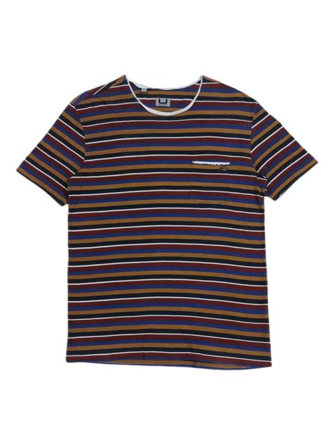 Other Designers RARE! ADOLFO DOMINGUEZ DESIGNER STRIPED SINGLE POCKET