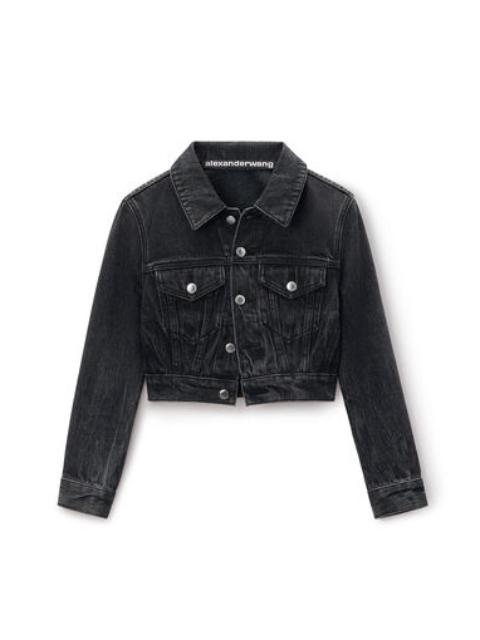 ALEXANDER WANG Women Shrunken Trucker Jacket